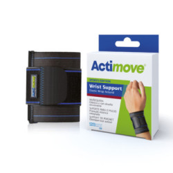 Actimove️ Muñequera Elástica Ajustable, Talla Universal