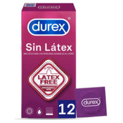 Preservativos Durex Sin Látex 12 Uds.