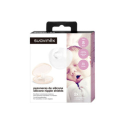 Suavinex Pezonera De Silicona Talla S 2 Uds.