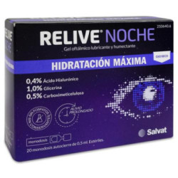 Relive Noche Gel Oftalmico 20 Monodosis