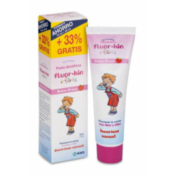 Fluor Kin Infantil Pasta Dentifrica Fresa 75 Ml.