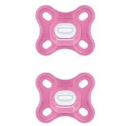 Mam Chupete Comfort Silicona 0M+ Rosa 2 Uds.