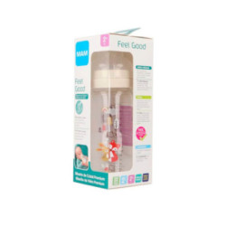 Biberon Cristal Mam Feel Good +0 Meses 1 Ud. R 260 Ml