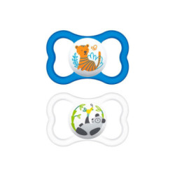 Chupete Silicona Mam Air 6+ A Pack Doble