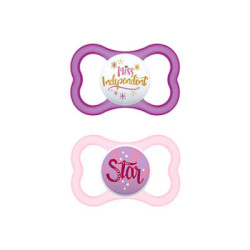 Chupete Silicona Mam Air 16+ R Pack Doble