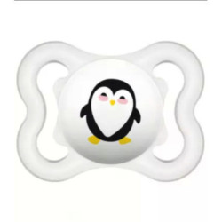 Chupete Mam Silicona Supreme Pinguino 2-6 M