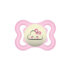 Chupete Mam Silicona Supreme Night Nube Rosa 2-6 M