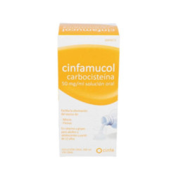 Cinfamucol carbocisteina 50 mg/ml solucion oral 1 frasco 200 ml