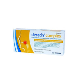 Deratin complex 30 comprimidos para chupar (sabor miel-limon)