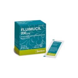 Fluimucil 200 mg 30 sobres granulado para solucion oral
