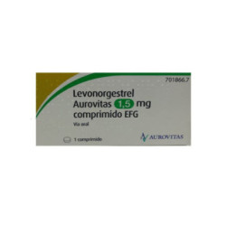 Levonorgestrel aurovitas efg 1,5 mg 1 comprimido